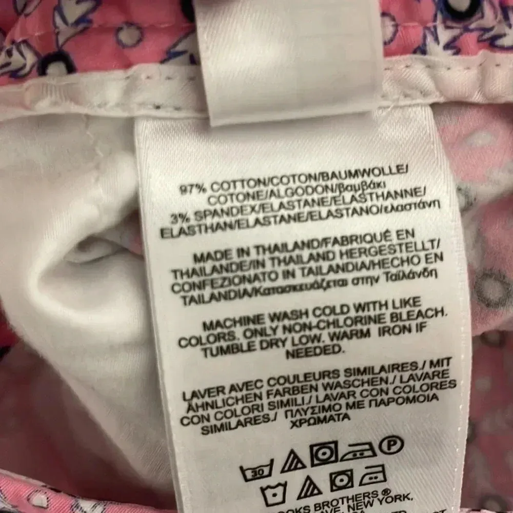 Brooks Brothers 346 Pink and Blue Women’s Shorts Size 14 - Image 5