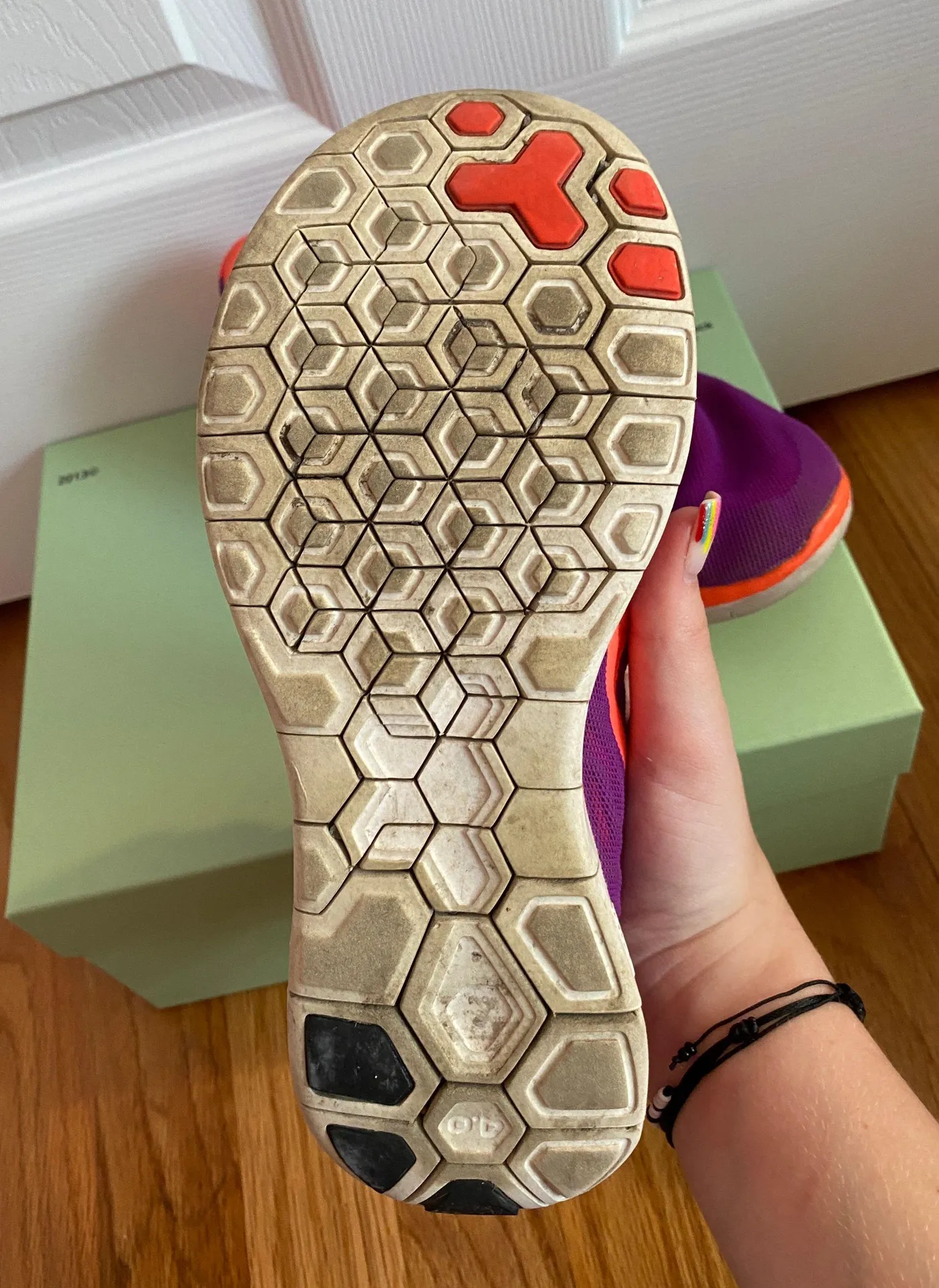 Free 4.0 Flyknit Running Shoes - Image 3