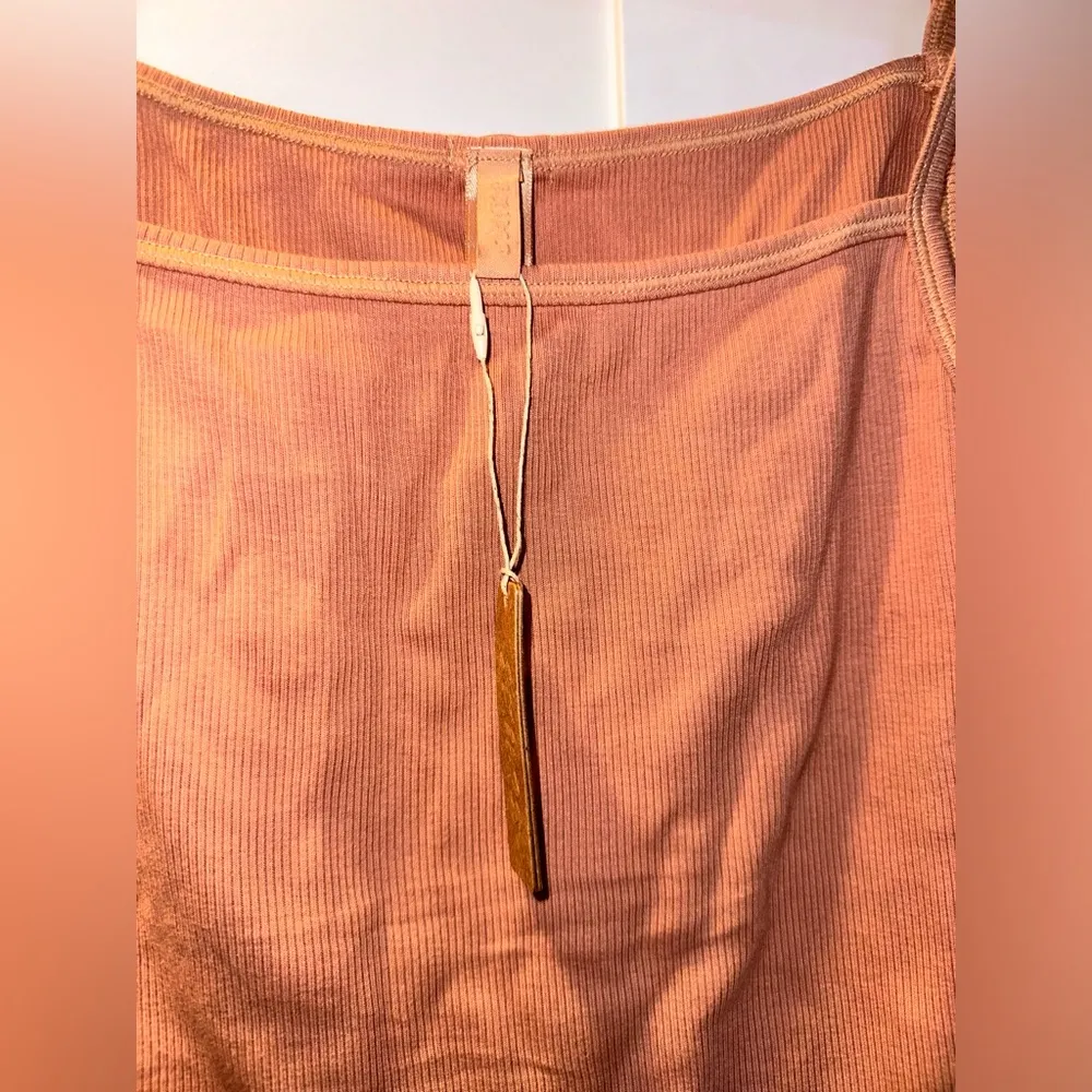 NWT Skims Cotton Rib Camisole In Color Sedona - Image 3