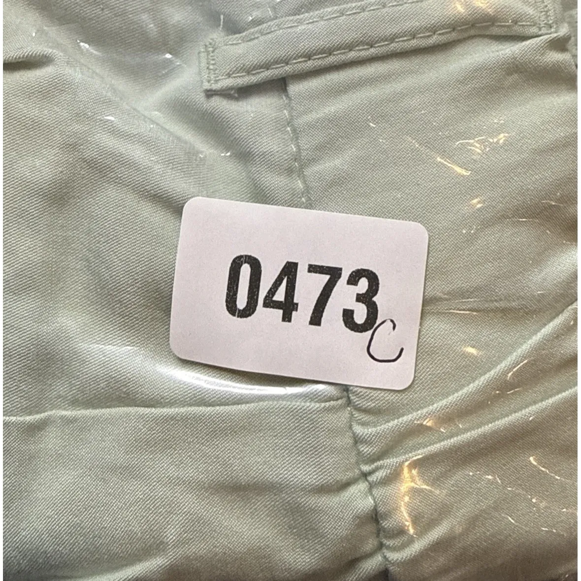 Zara Womens Small Mint Green High Waisted Shorts 2.5" Inseam Pockets Preppy - Image 9