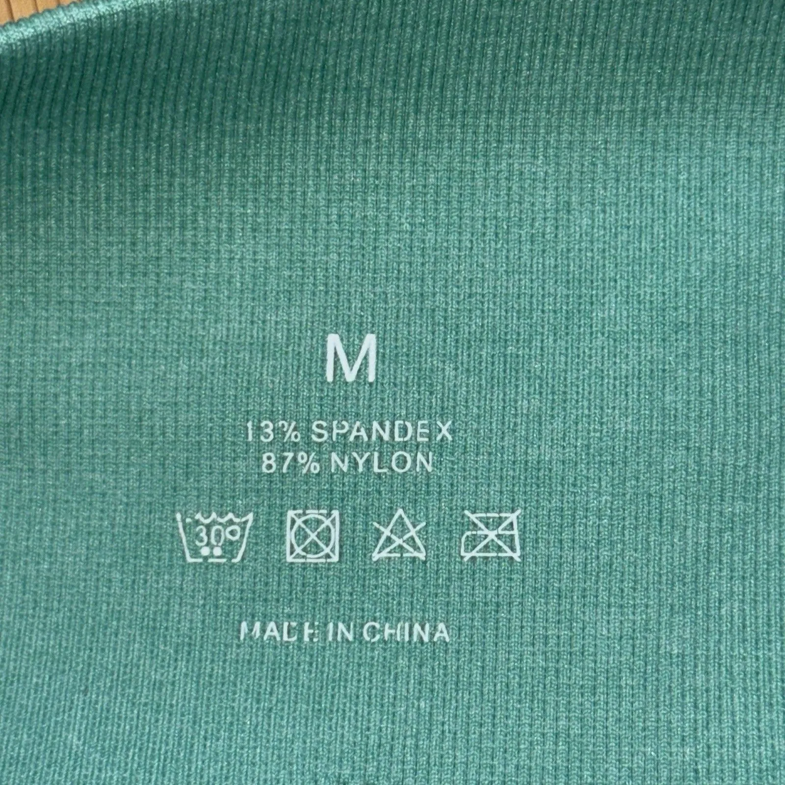 NVGTN Contour Seamless Shorts Biker High-Waisted Compression Turquoise Green M - Image 3