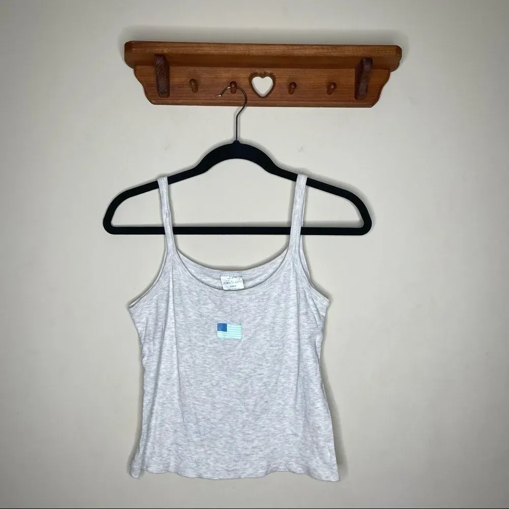 American Flag | Blue grey Tank top‎ Size L - Image 2