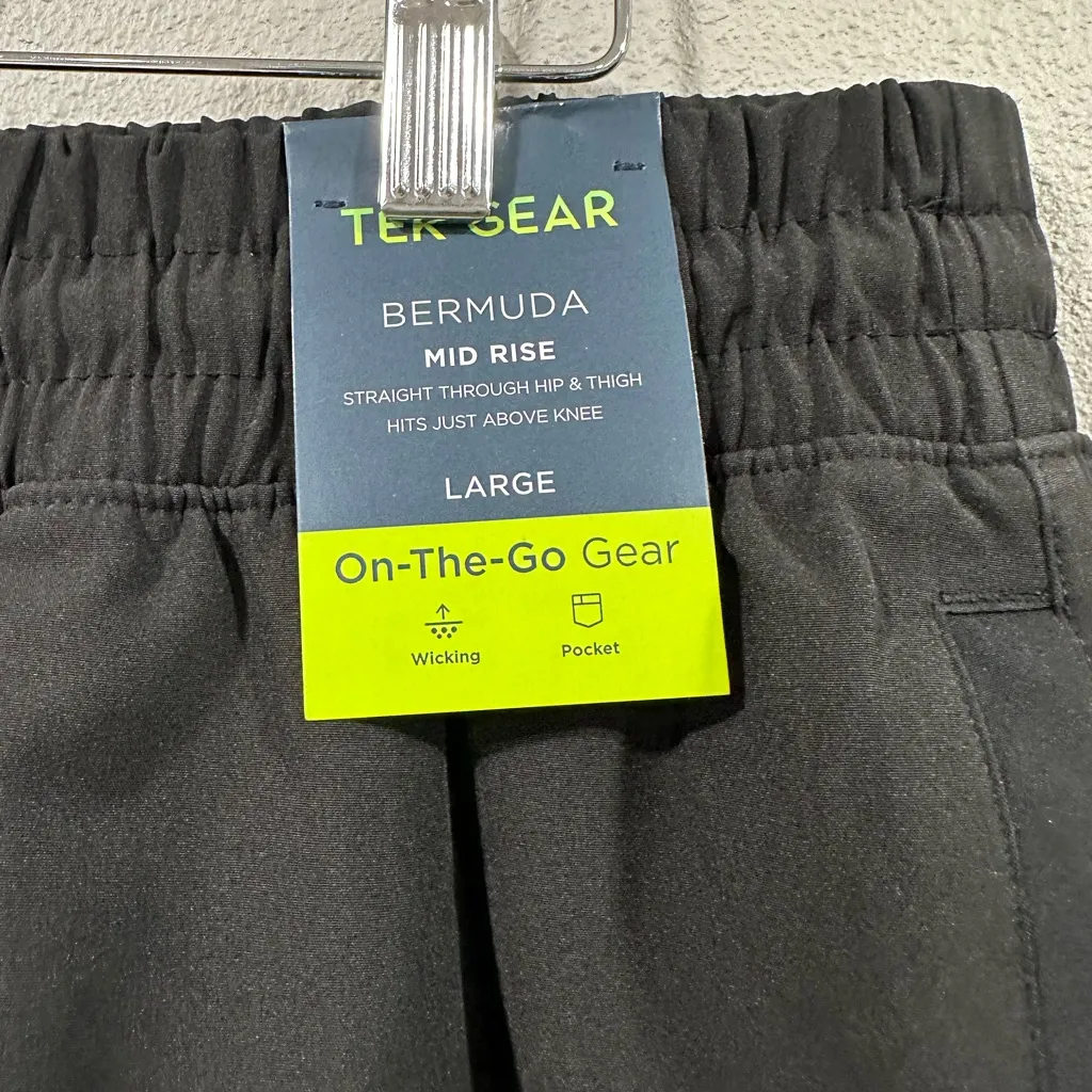 NWT Tek Gear Women’s Essential Bermuda Shorts - Image 3