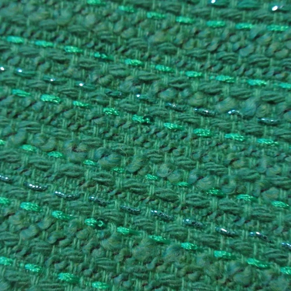 NWT J.Crew Louisa Lady Jacket in Summer Green Sequin Tweed Cropped 14 - Image 3