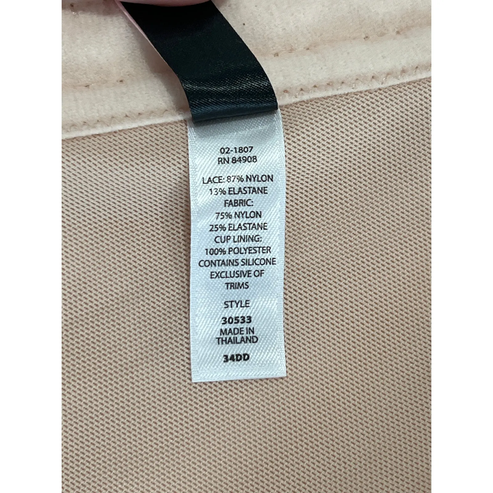 Jezebel Caress Too Strapless Bustier Size 34DD Style 30533 Longline Bra Corset - Image 6