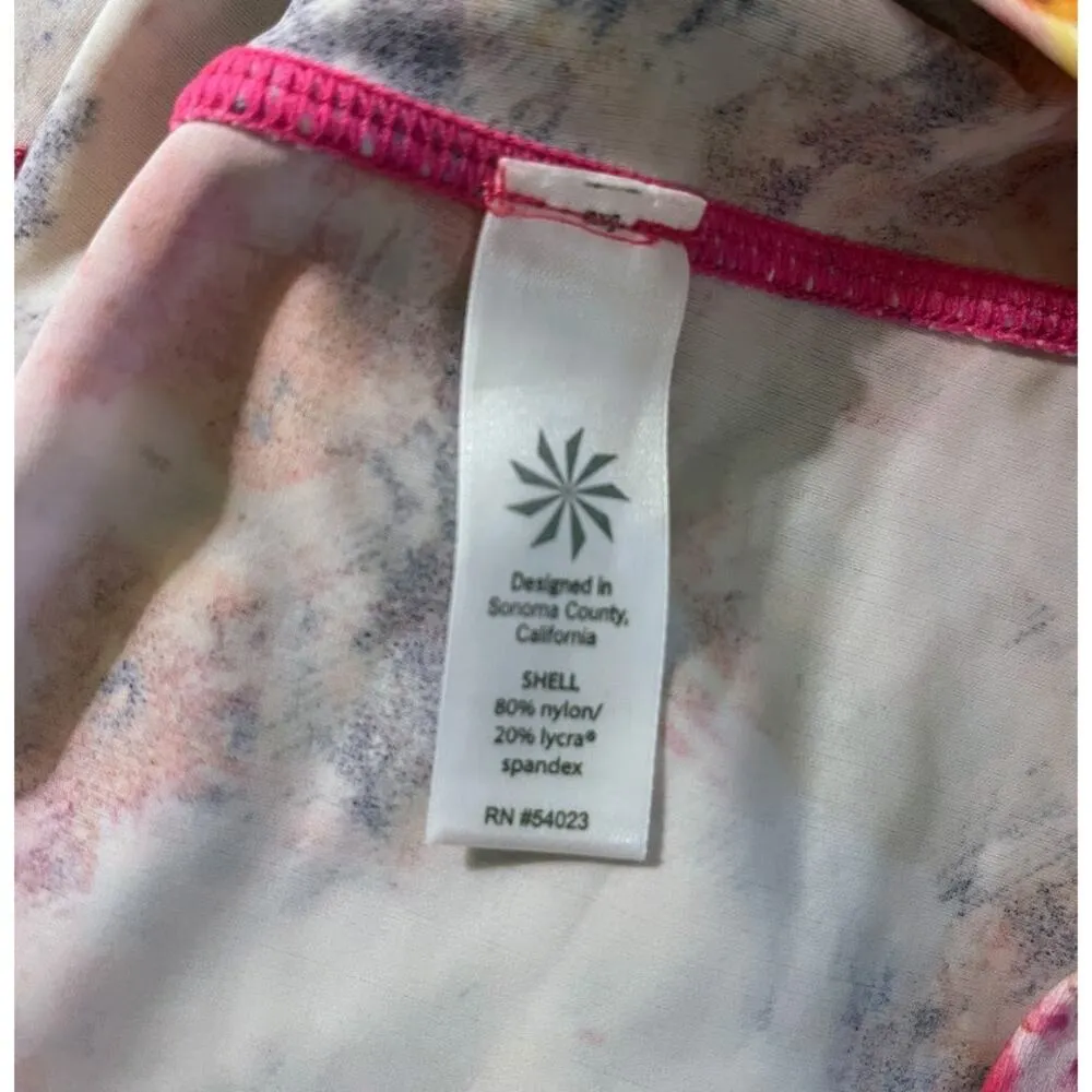 Athleta Activewear High Neck Multi Color Tank Top Size Small - Image 4