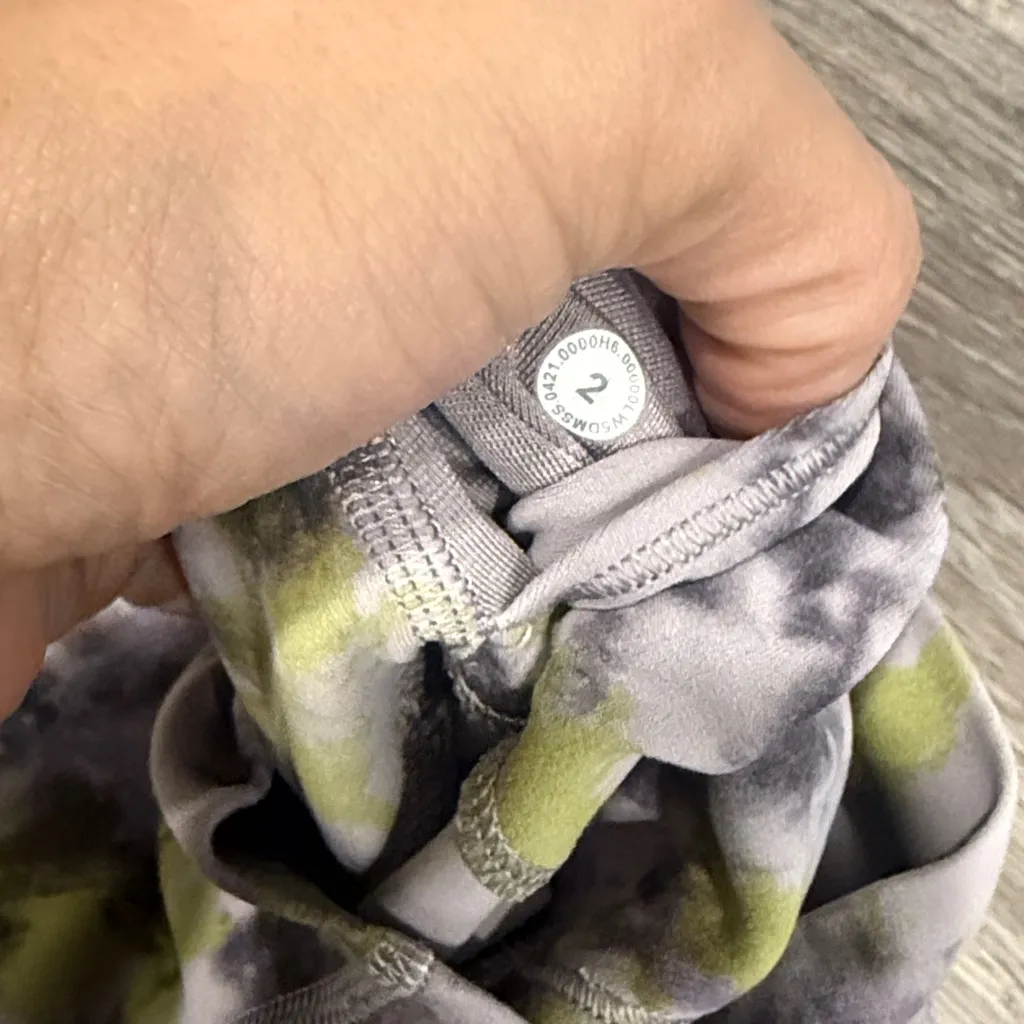 Lululemon Align Radial Mauve Tie-Dye Leggings  25” Diamond Dye - Image 5