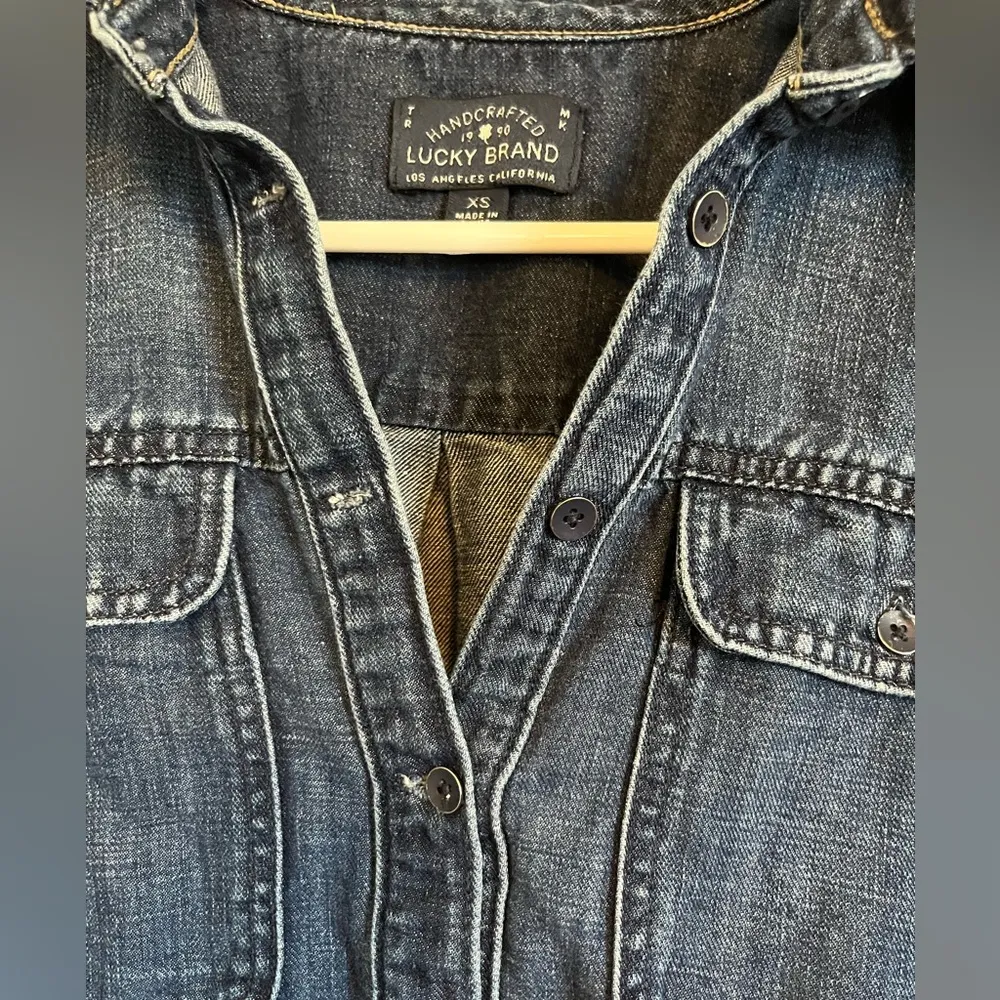 Lucky brand denim t-shirt dress - Image 4