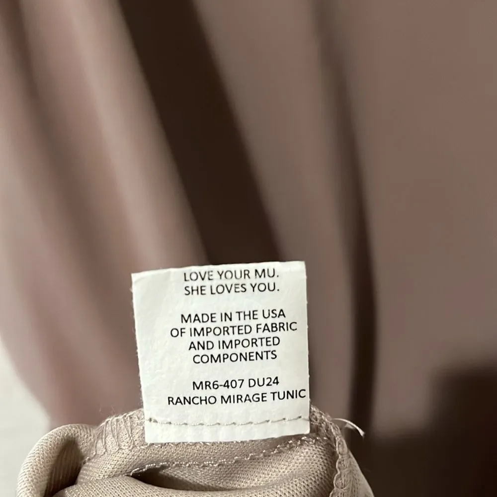 SHOW ME YOUR MUMU Beige/Brown Lace Up Mini Dress, Size S - Image 9