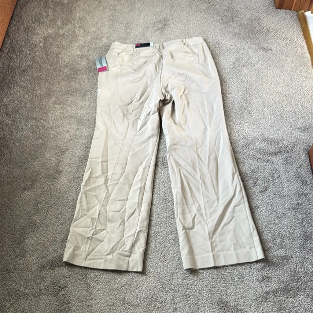 Apt. 9 Tan Curvy Fit Trousers SIZE 10P - Image 6