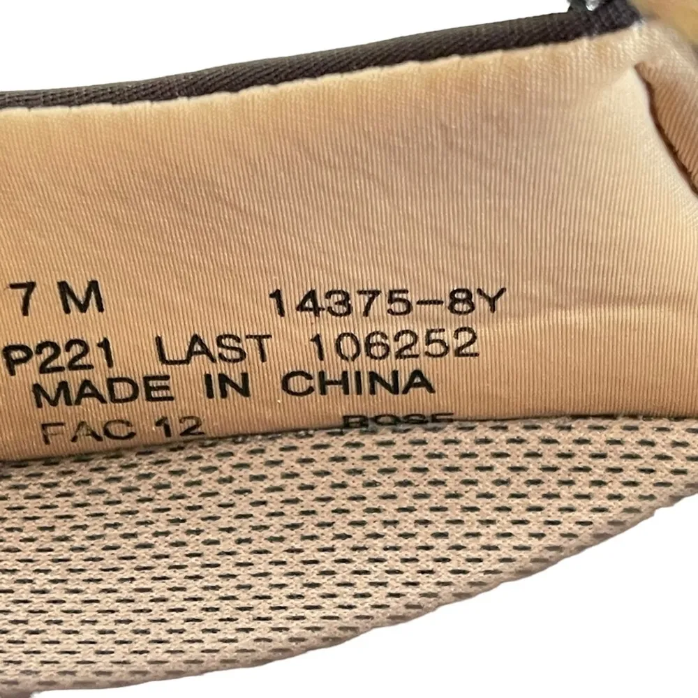 Drew Womens Rose Mary Jane Shoes Size 7 Grain Leather Cooper Metallic Orthopedic - Image 8