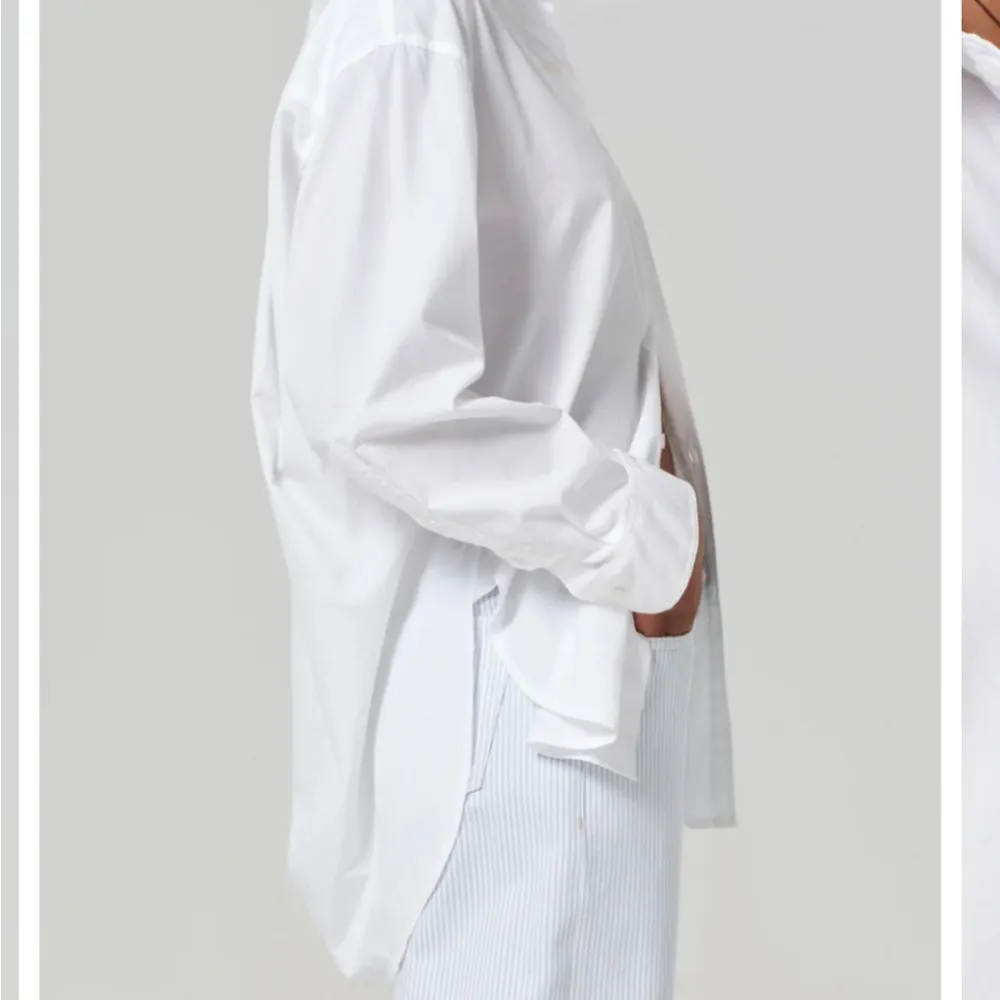 White Button-Up Shirt - Image 3