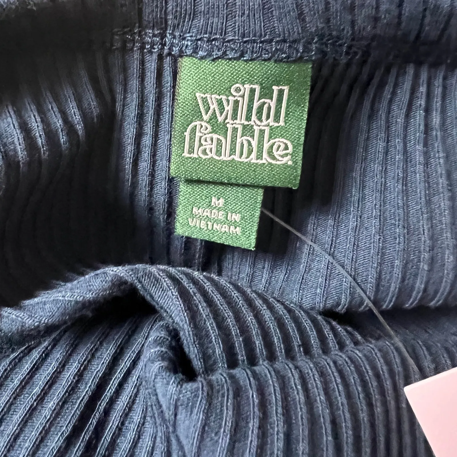 Wild Fable Women's Navy Embroidered Long Sleeve Bodycon Dress - Medium - NWT - Image 3