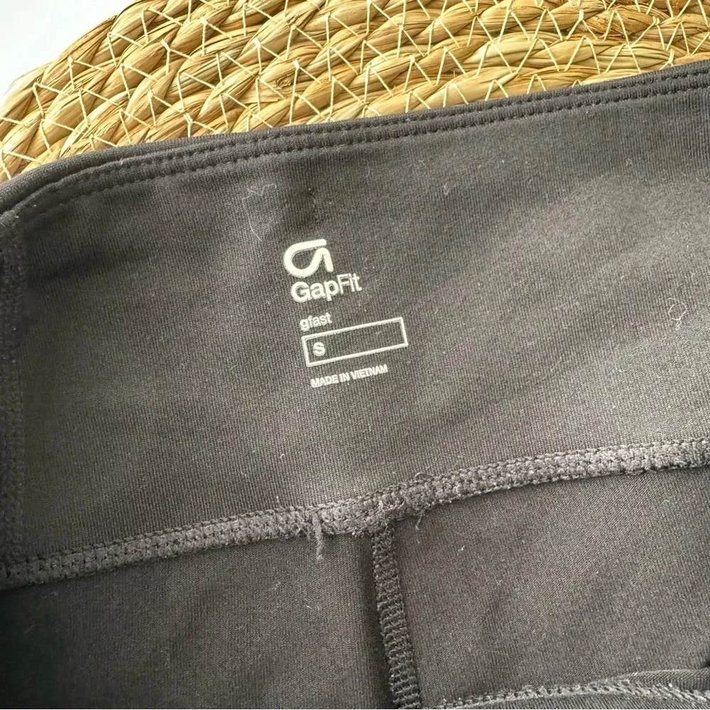 GapFit gFast Textured‎ Mesh-Panel Leggings Size Small - Image 9