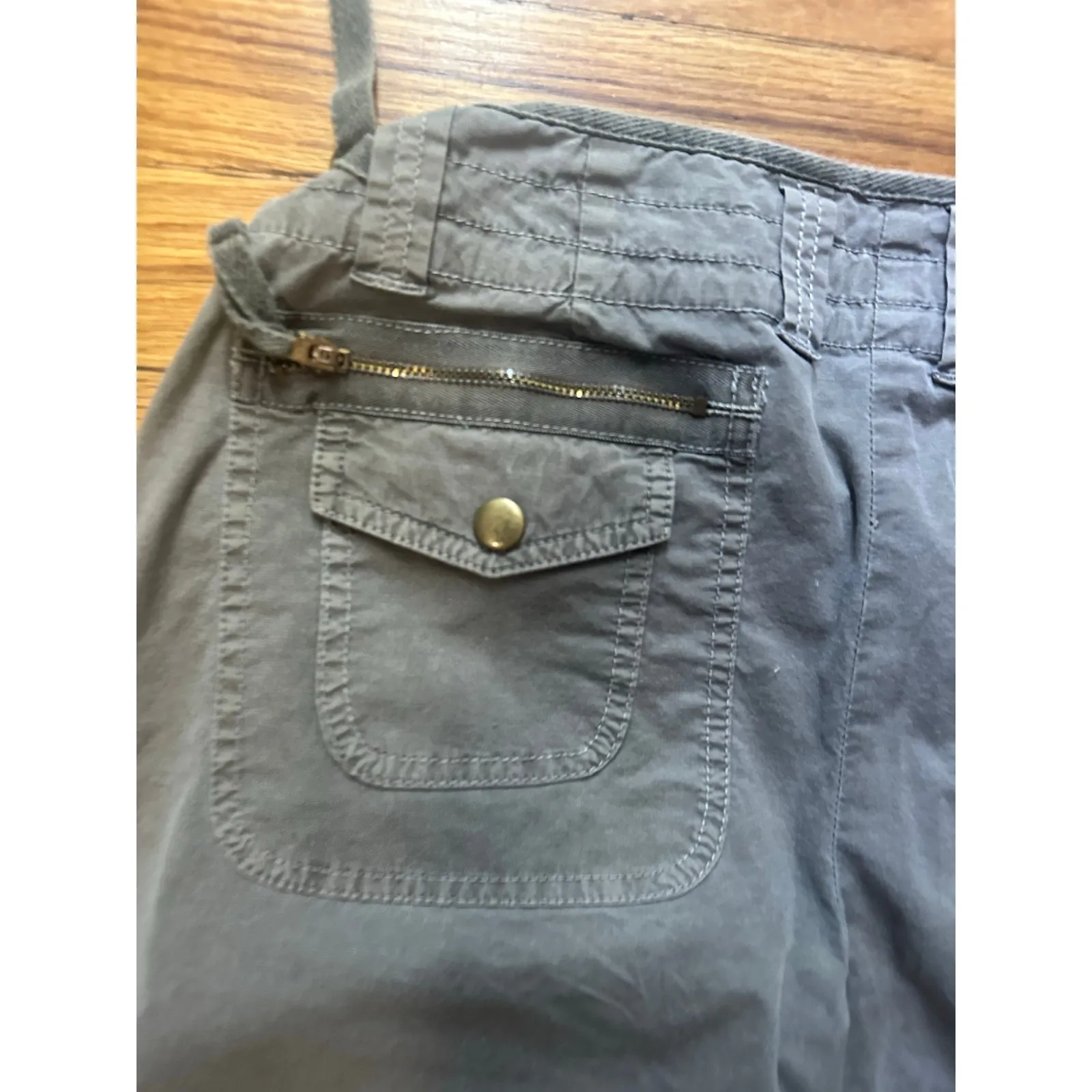 INC International Concepts Petite Green Cargo Pants – Comfortable & Stylish Size 2P - Image 9