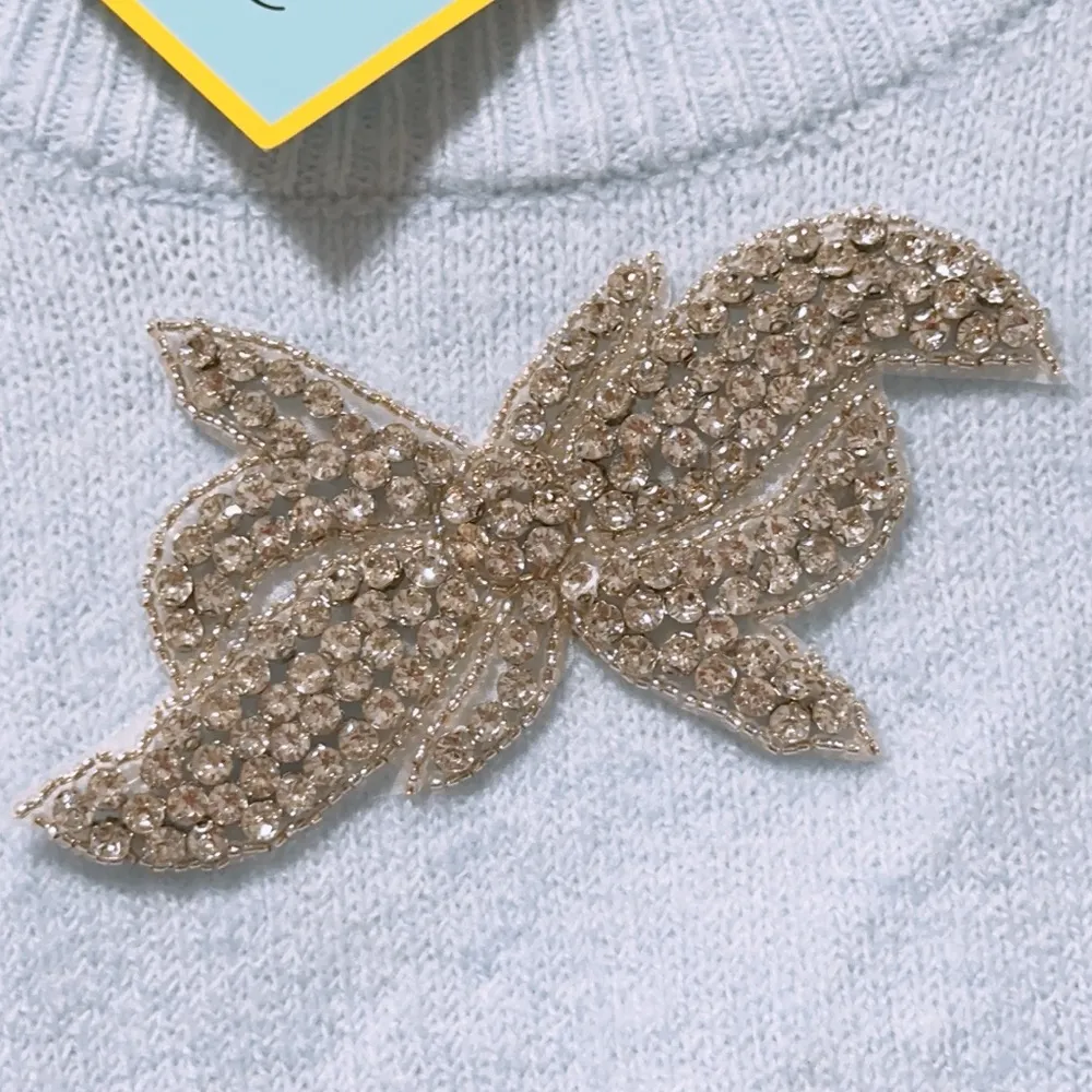 Cece sky blue seater with BOw - Image 2