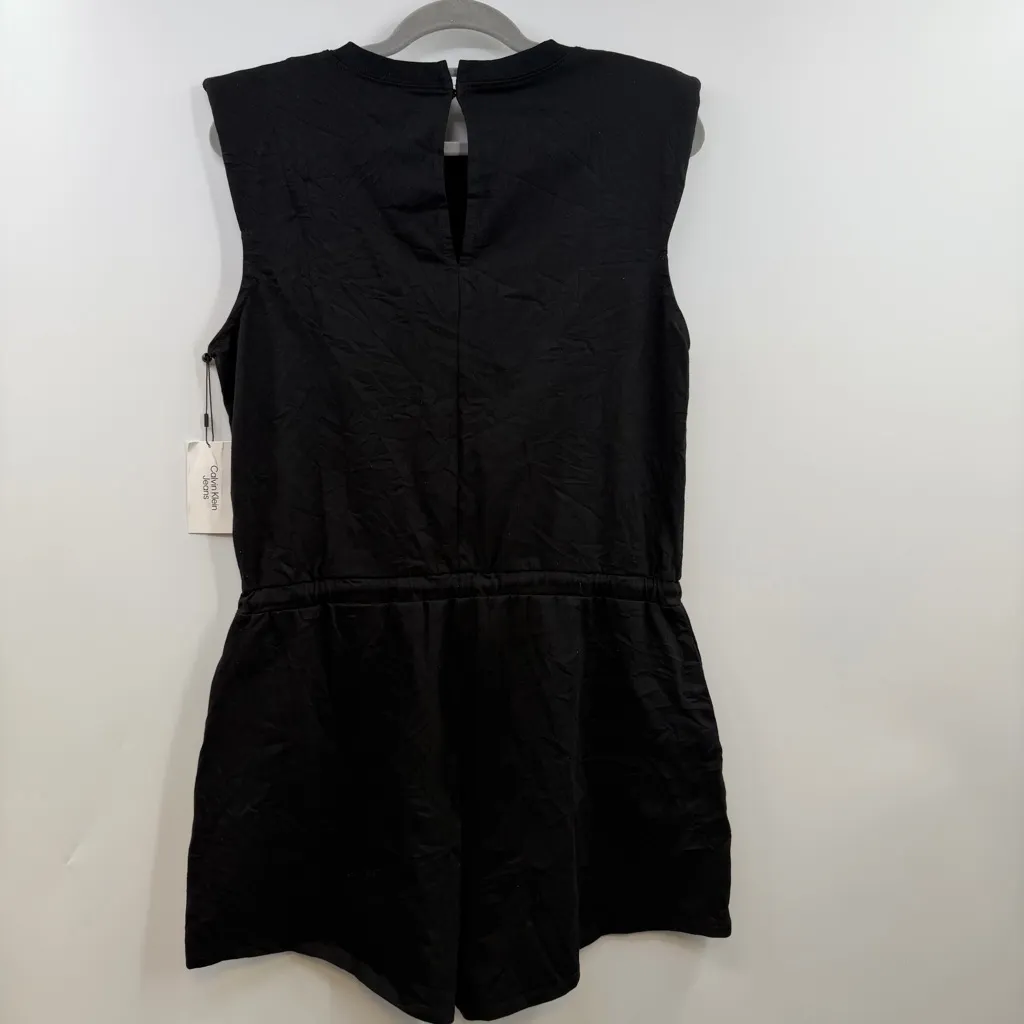 Calvin Klein Jeans Cotton Romper black Womens Medium NWT - Image 5