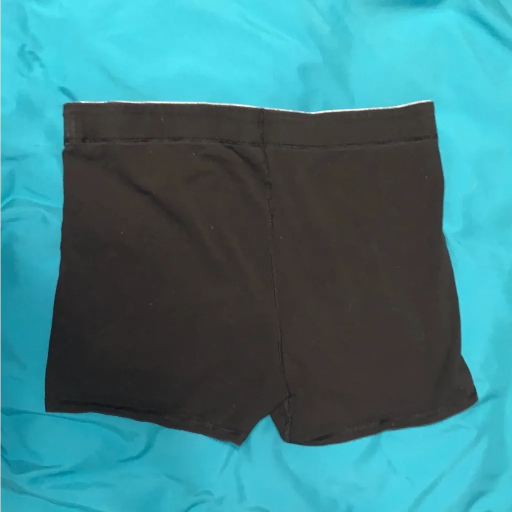 Victoria’s Secret Black Yoga Workout Booty Shorts By PINK - Image 2