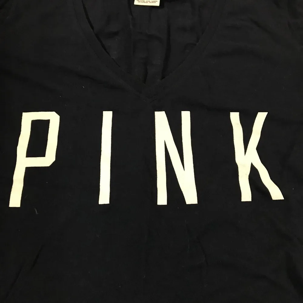 Victoria’s Secret PINK Navy Blue Brewer’s T-Shirt; small - Image 6