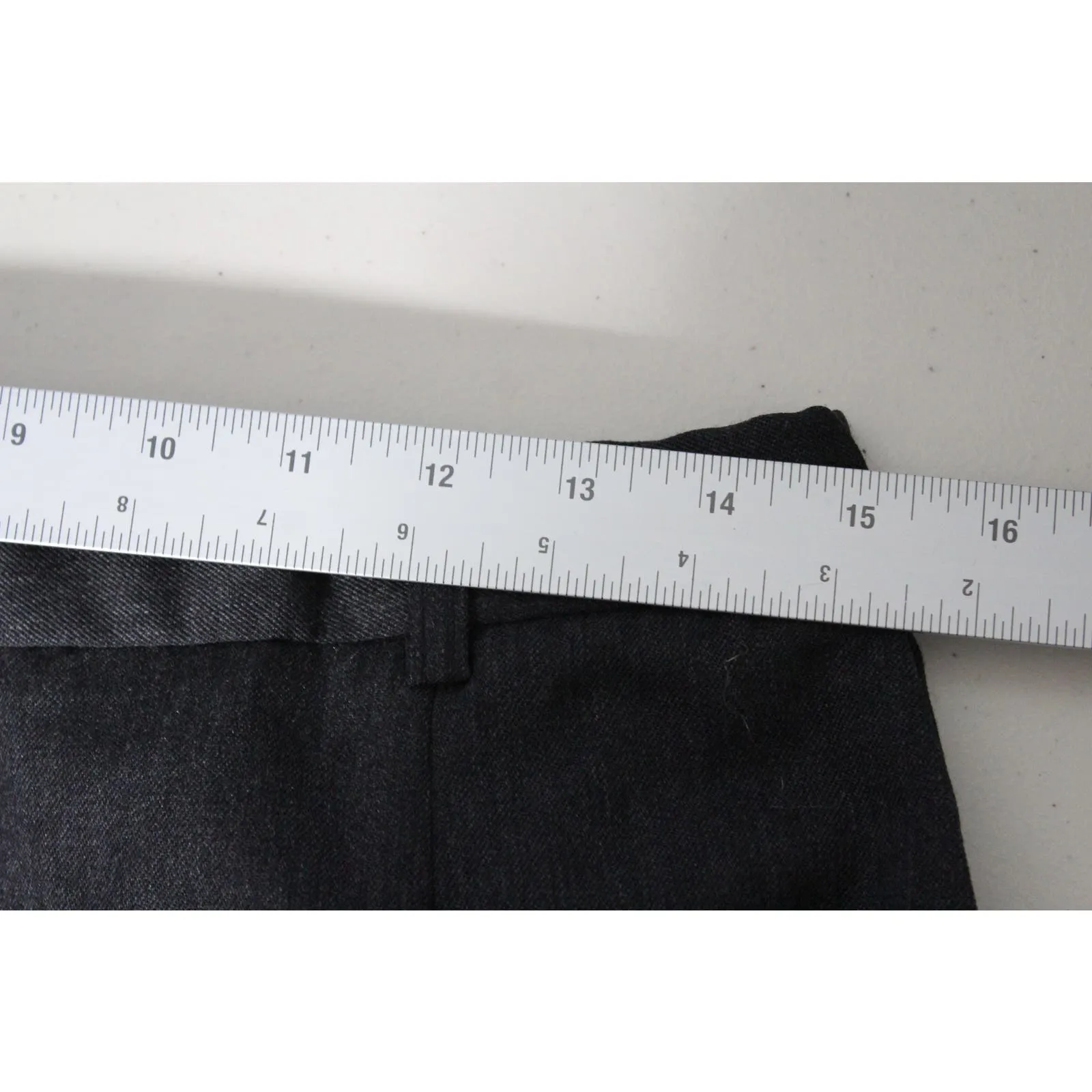 Pendleton 100% Virgin Wool Gray Tapered Pleated Trouser‎ Pants Size 10 - Image 7