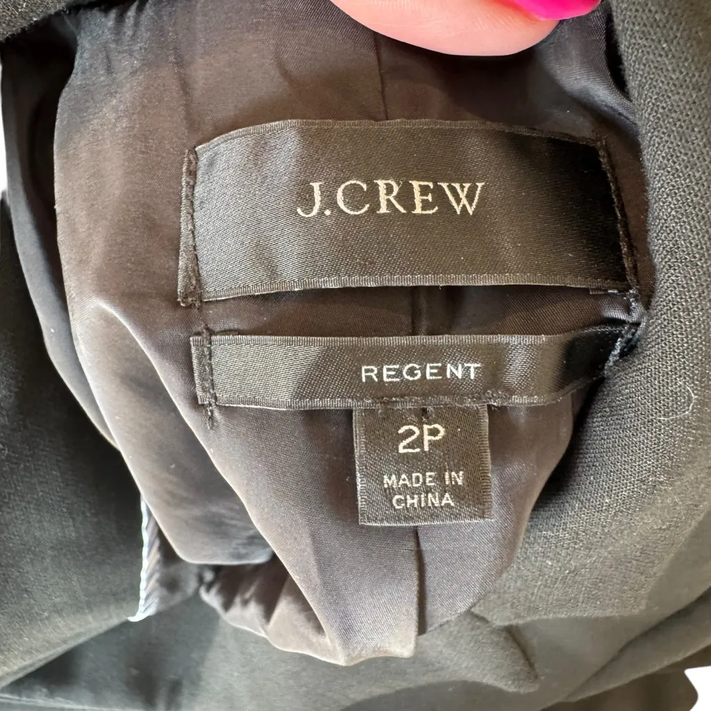 J.Crew - Regent Blazer Black Size 2P Petite - Image 7