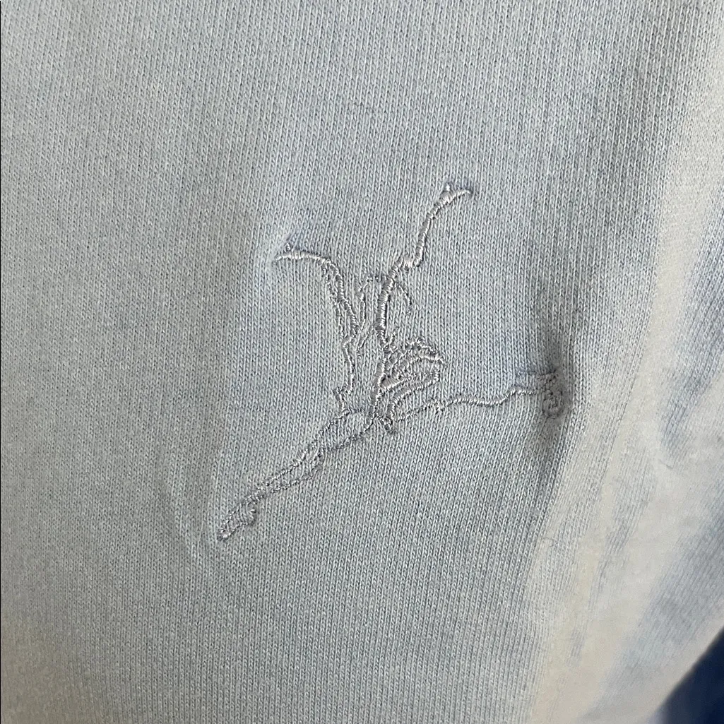 Danskin Women's Blue Zip Up Hoodie Jacket Size Medium - Image 3