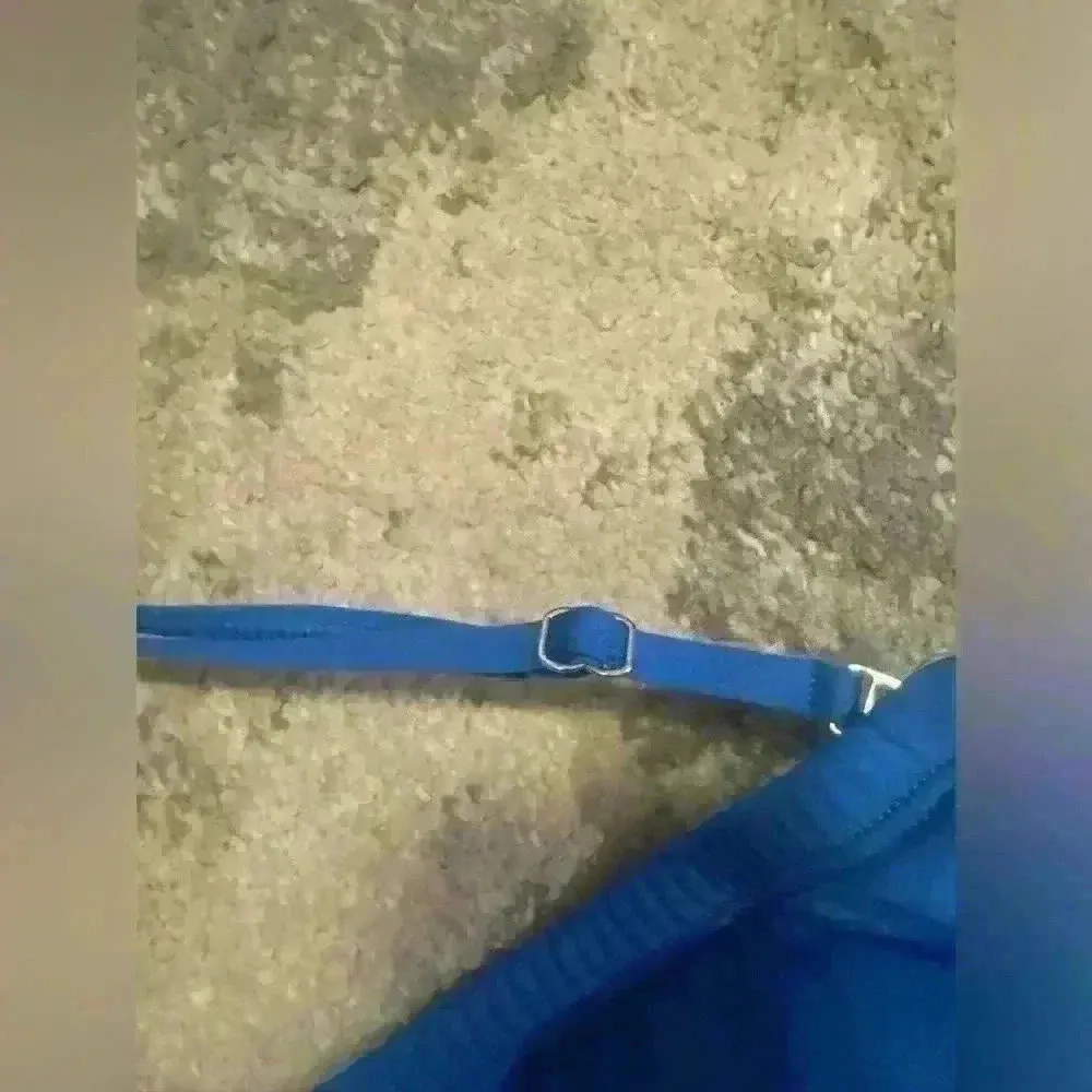 Source Unknown Women’s Blue Around the Neck One Piece - Image 6