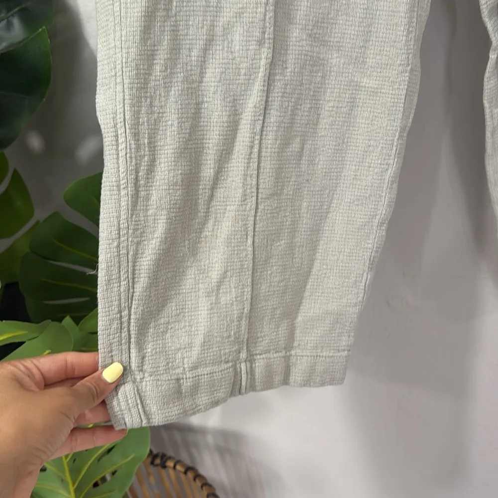 Madewell linen blend wide leg pull on pants - Image 6