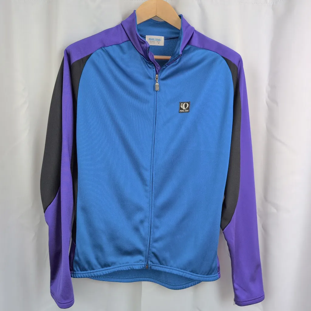 Vintage Pearl Izumi Women's Cycling Jacket/Long Sleeve Jersey Medium - Image 5
