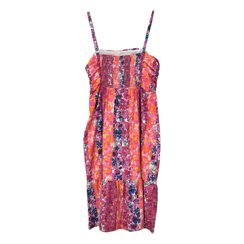 French Connection Carrie Era Floral Square Neck Sleeveless Midi Dress Sz 14 NWT - Image 13