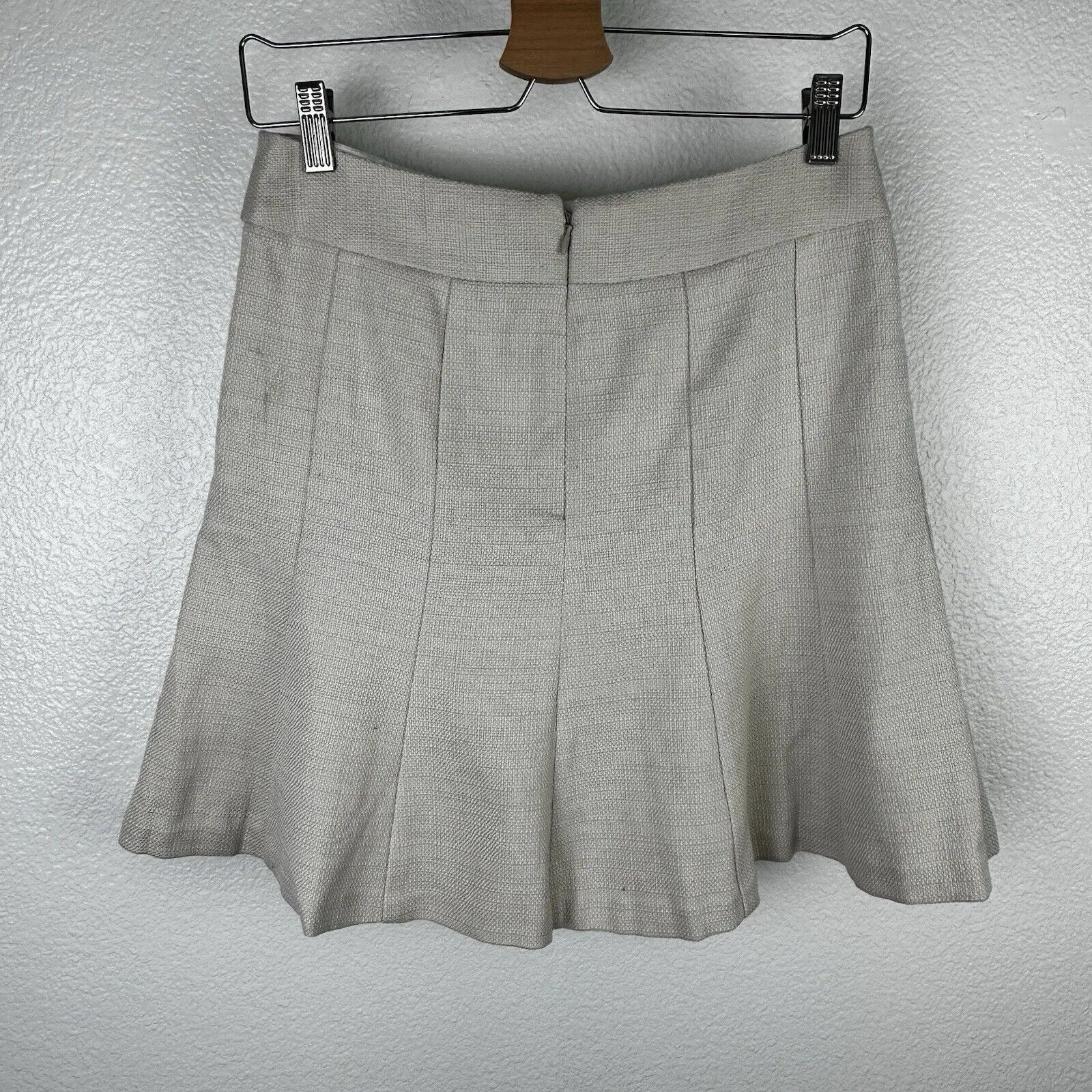 Banana Republic Women's Mini Skirt March Refresh Silver Dollar - Image 5