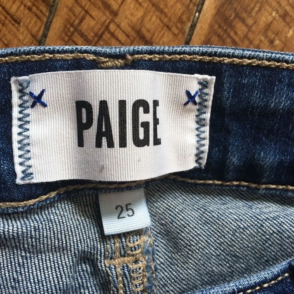 Paige Jax knee Bermuda denim size 25 shorts - Image 2