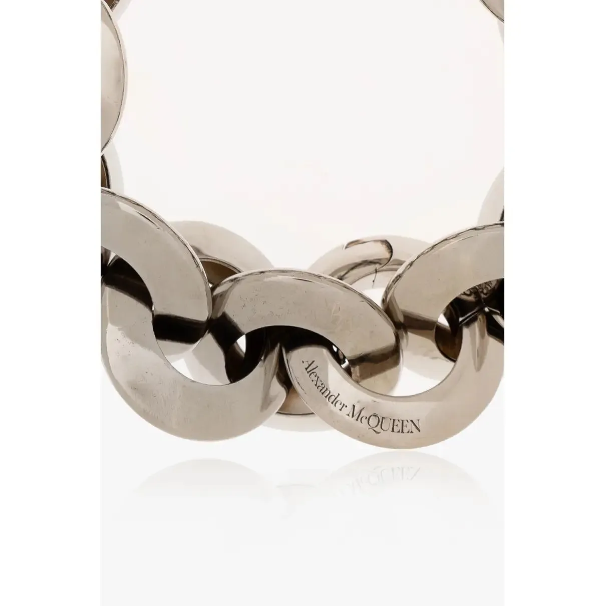 Alexander McQueen Silver Chunky Chain Link Bracelet Made in Italy‼️NO BOX‼️NWOT - Image 7