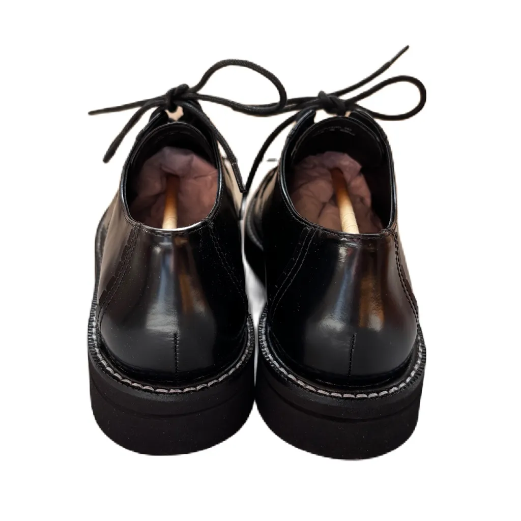 Donald‎ Pliner Leonardo Cap Toe Derby for Women Black Oxford Flats NEW Size 9 - Image 9
