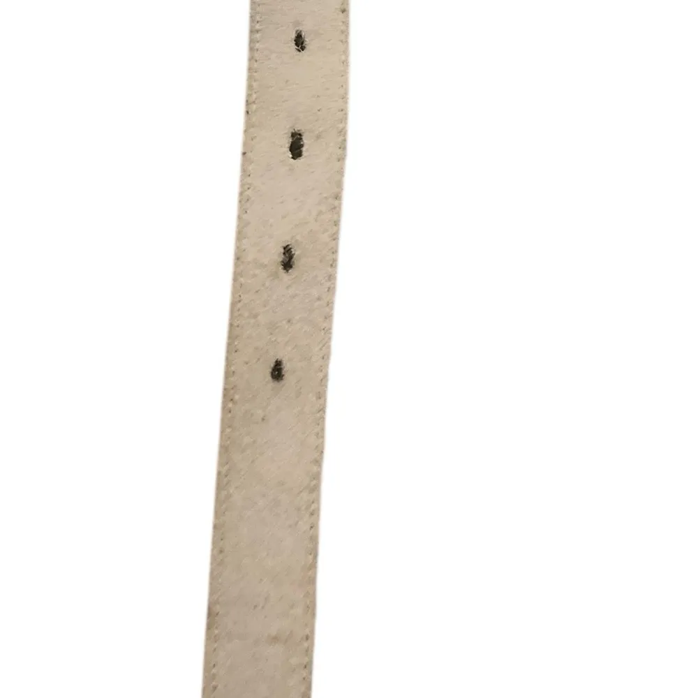 Nadim Genuine Leather Ostrich Silver Medallions #3205 Sz 30 Belt & Buckle Tan - Image 12