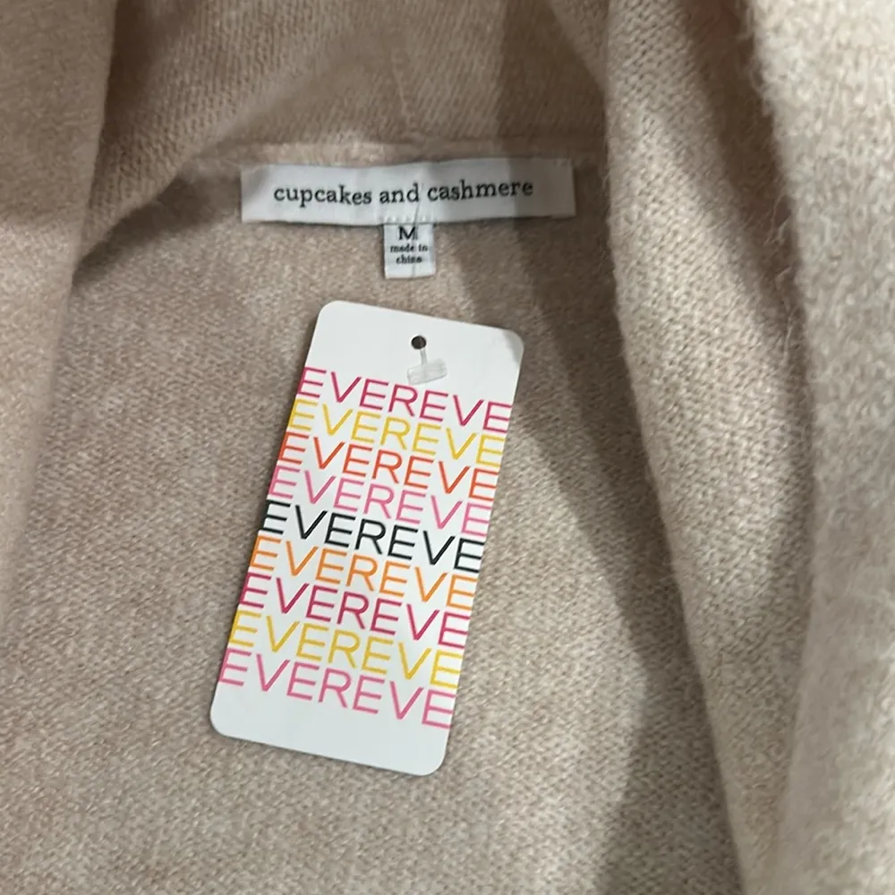 NWT Cupcakes and Cashmere Hank Varsity Cardigan Sz M - Image 5