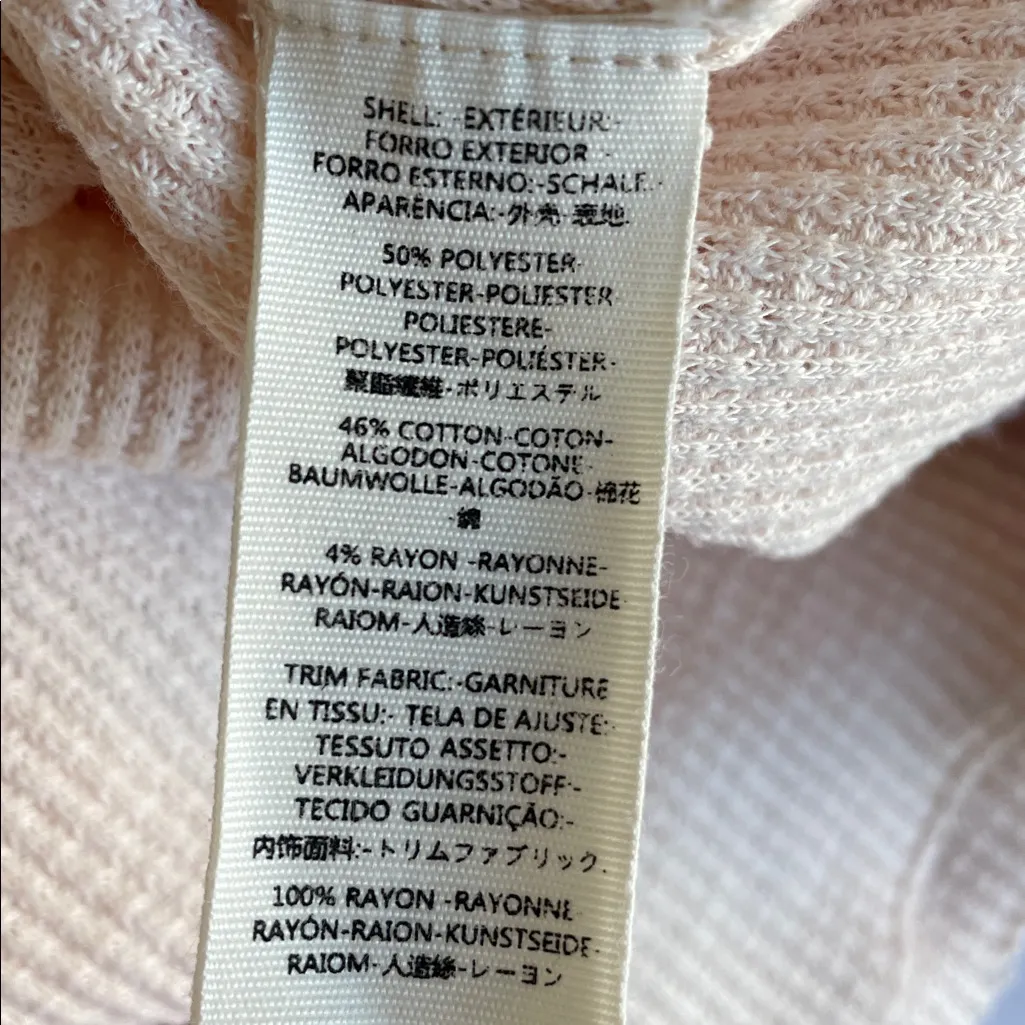 Free People We The Free Blossom Printed Balloon-Sleeve Thermal Sweater - Image 7