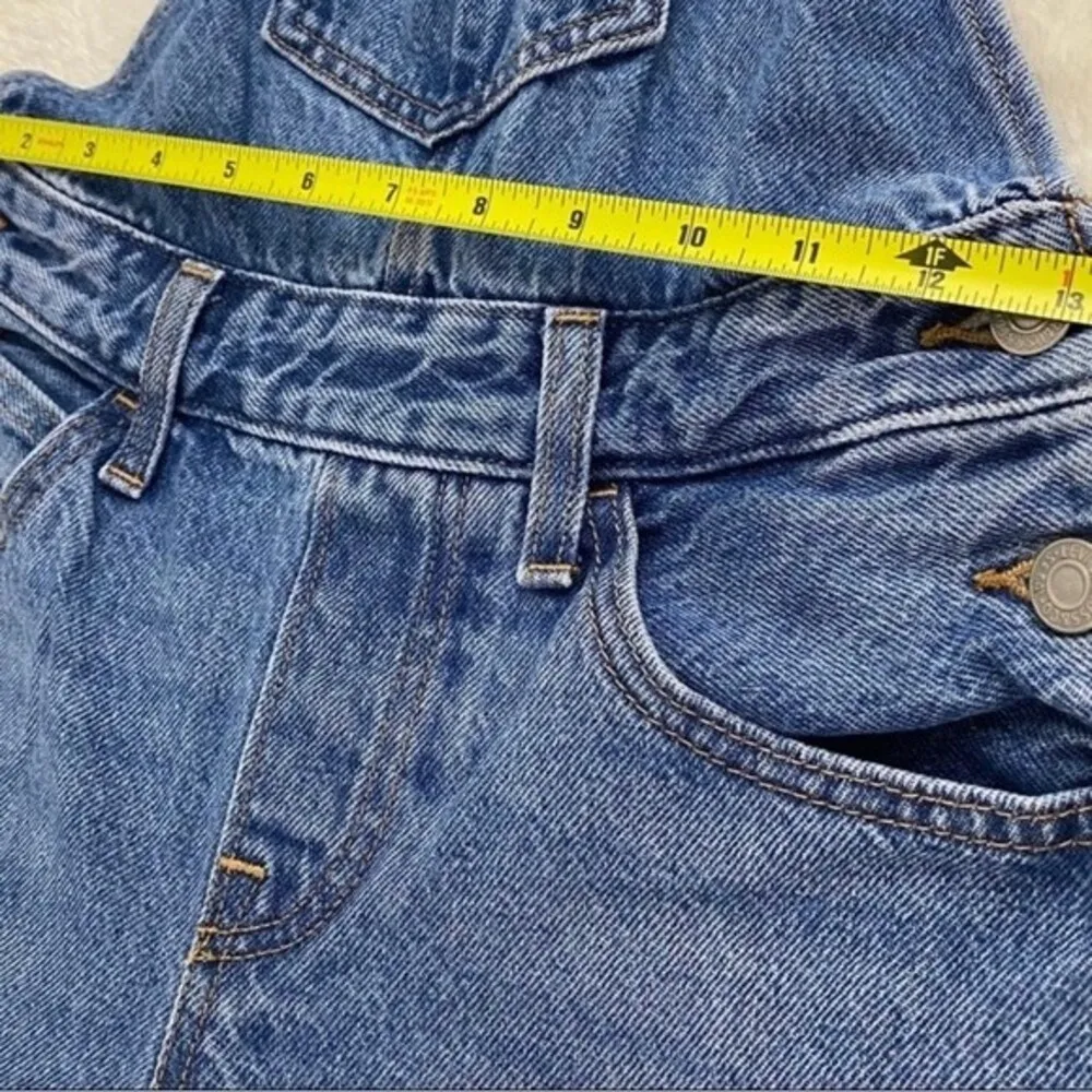 Levi's Medium Wash Denim Heritage Overalls Size XS - Image 3