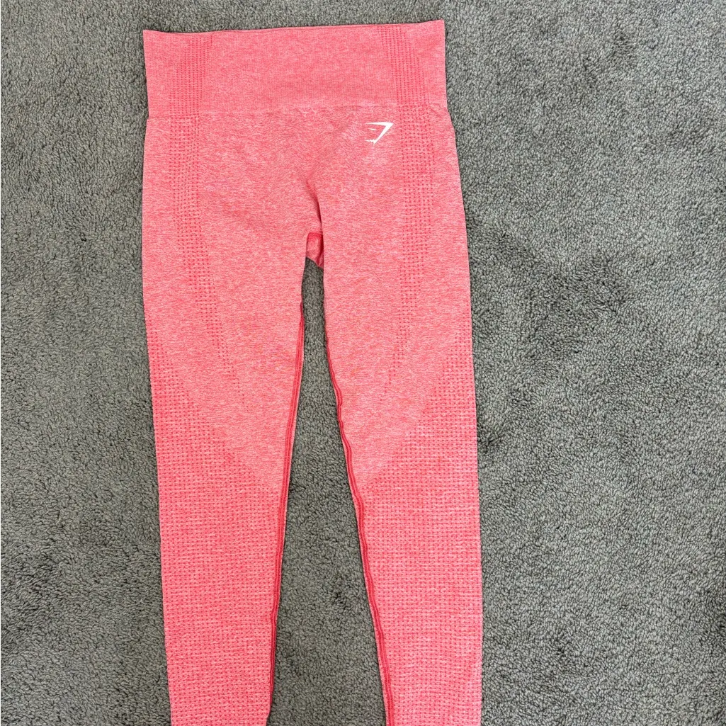 Gymshark Vital Seamless 2.0 Leggings‎ Women's pink  - Size M (GLLG 1830) - Image 3