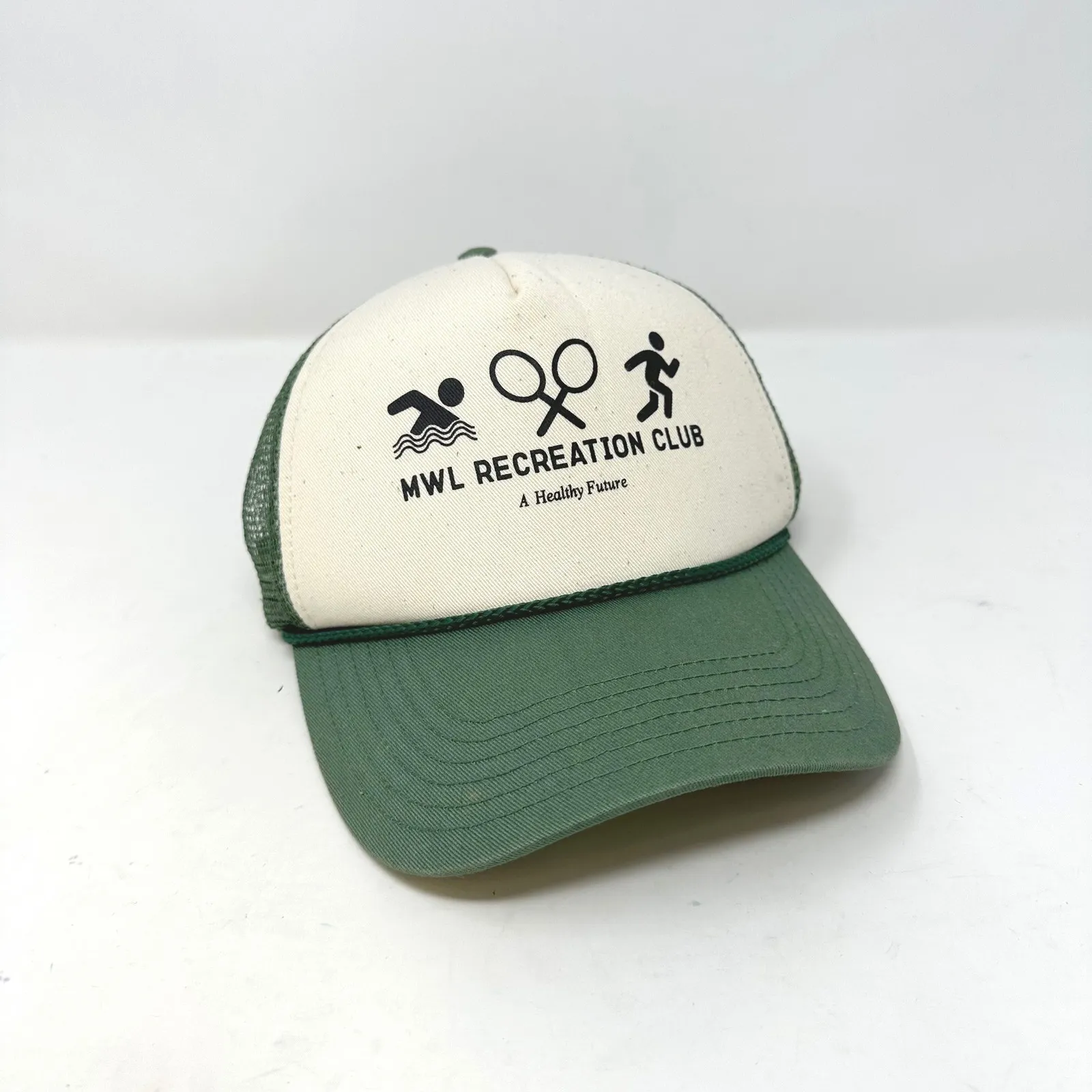 Madewell Recreation Club Organic Cotton Trucker Hat OS - Image 2