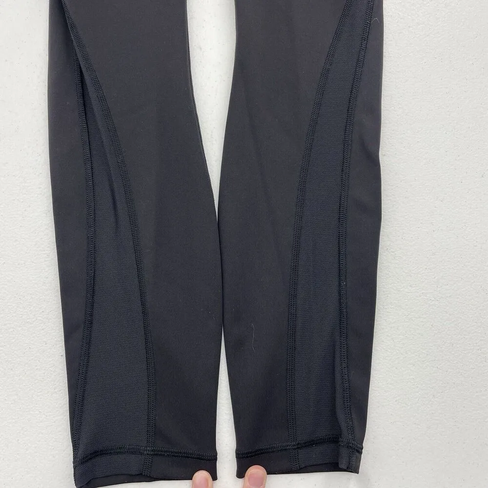 Lululemon Athletica Size 2 Train Times 7/8 Pants Leggings 25" Black Luxtreme - Image 7