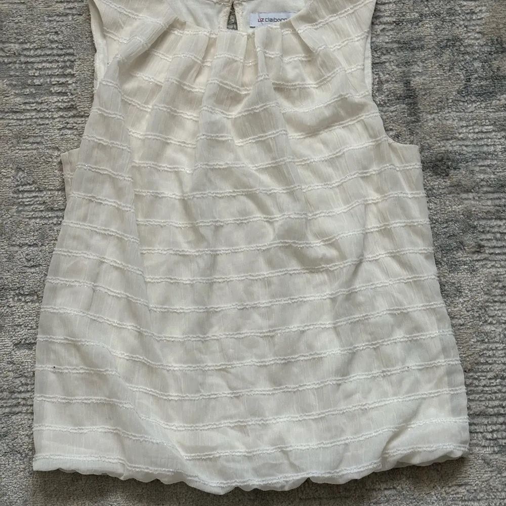 White Embellished Blouse Size PS - Image 4