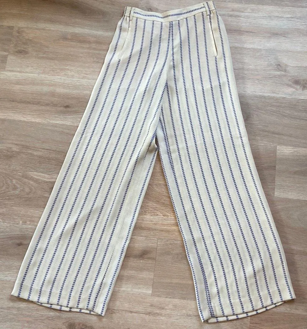 BCBGMAXAZRIA BCBGMAXAZARIA Women’s JOAN Wide Leg Pants Small - Image 2