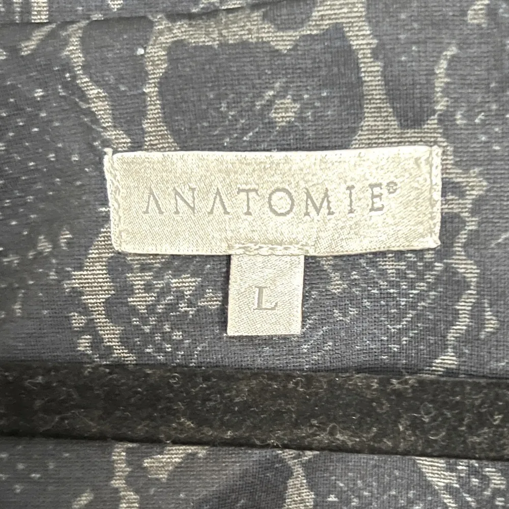Anatomie THE MOJO PONTE SLIM FIT JACKET IN PYTHON Size L Blue Size L - Image 4