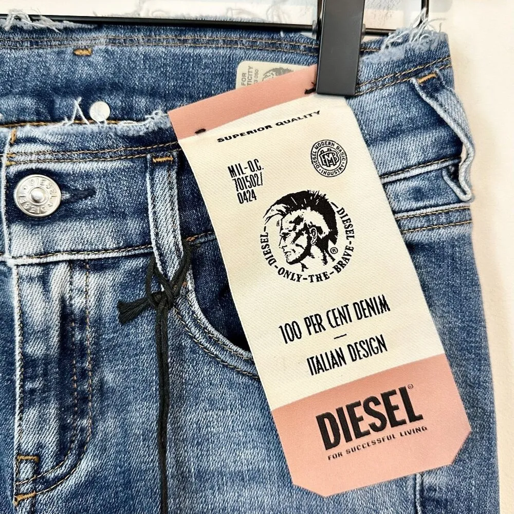 NWT Diesel Denim D-Ebbey Bootcut Low Waist Jeans - Size 24 - Image 7