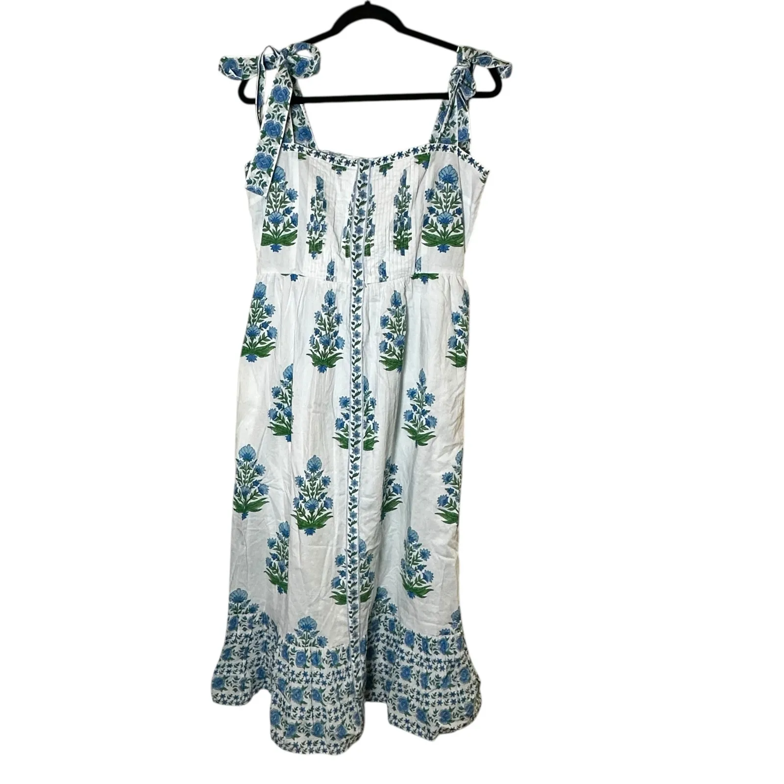 Pink City Prints Elena Dress in Vintage Posey - Image 4