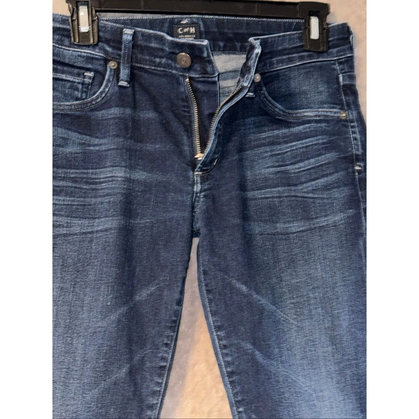 Citizens of Humanity Arielle Midrise Slim Dark Wash Non Ripped Sz 27 #764 - Image 7