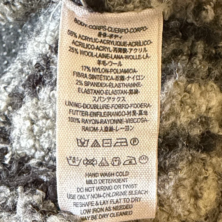 Free People Black and Tan Cardigan - Image 15