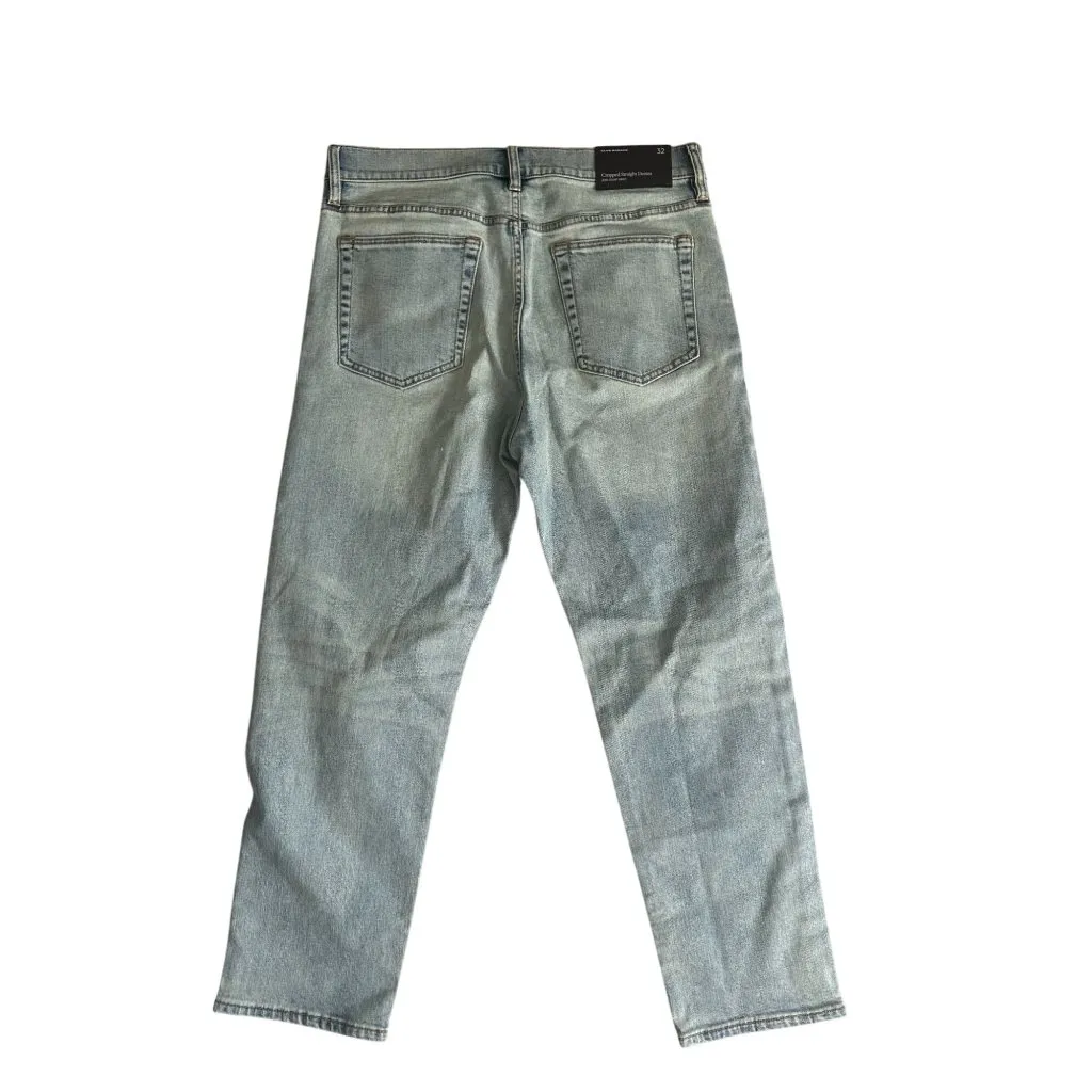 CLUB MONACO Women's Cropped Straight Jeans Size 32 NEW NWT - Image 7