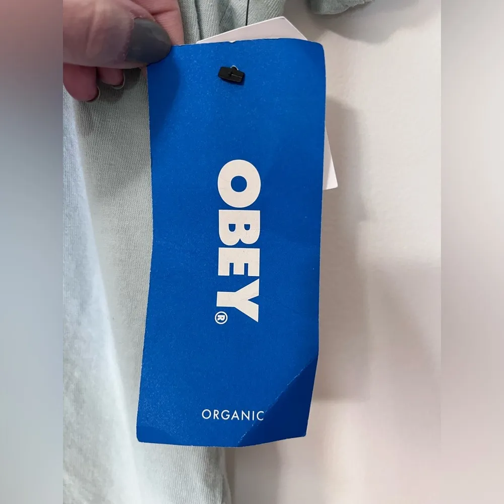 OBEY Organic Cultivate Harmony NWT Graphic Tee Unisex T-Shirt Adult Sz XS - Image 4